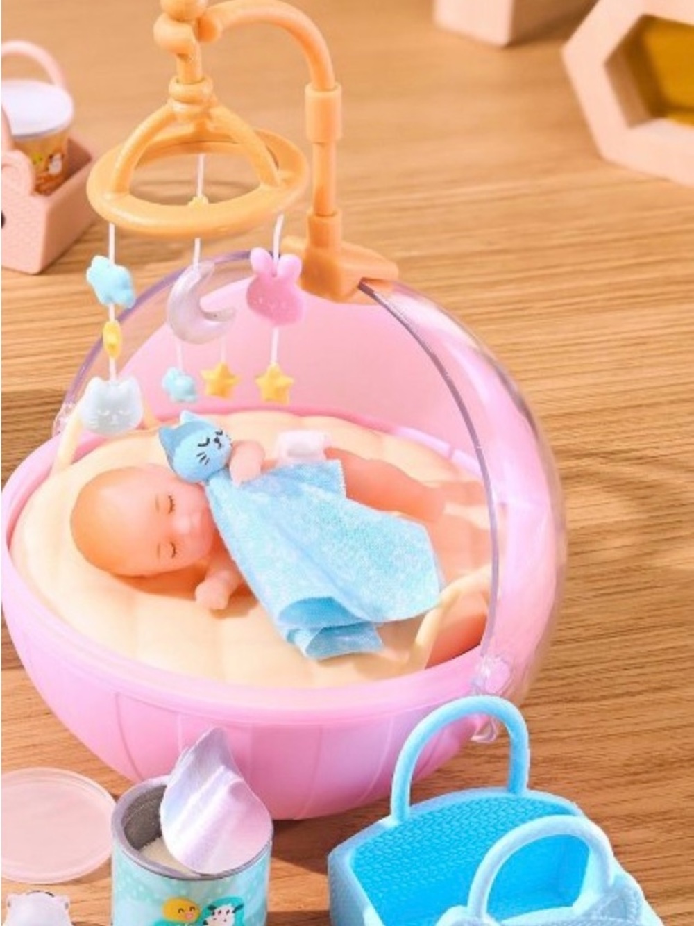 Miniverse Make It Mini Real Baby Nurturing~ Naptime Bundle